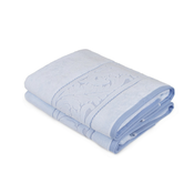 Colorful Cotton ručnik za tuširanje Noa - Bijelo/plava