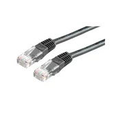 Secomp UTP PatchCord Cat6, (Class E), crna 0.5m