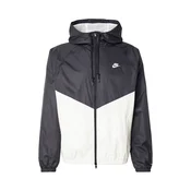 Nike Sportswear Prehodna jakna črna / bela