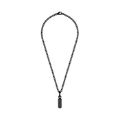 PHILIPP PLEIN Ogrlica Gothic Tag PJTEA09NU Srebrna