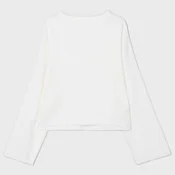 Cropp - Glatki džemper - white