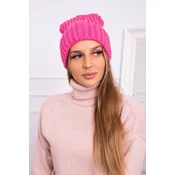Kesi Cap with turn up Magda K293 orange neon