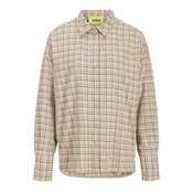 JJXX Bluza JXJAMIE kremna/temno rjava/meta/bela