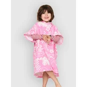 Rip Curl Mixed Snap Hooded brisača-Girl Surf Poncho pink