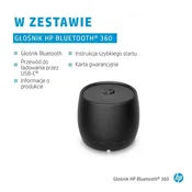 HP Bluetooth zvucnik 360 crni prijenosni cilindricni