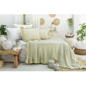 Lessentiel Maison Komplet posteljine Martha, 240x260 cm, Zelena