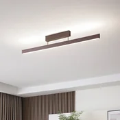 Lucande Smart LED stropna svetilka Mylosh, kava, CCT, Tuya - Dnevna soba/jedilnica - Sodobni - Aluminij