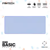Podloga za mis Fantech MP70 Deskmat plava