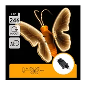 Aigostar - LED zunanja božična dekoracija 234xLED IP44 topla bela metulj