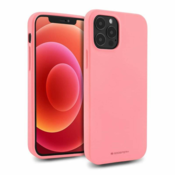 Goospery Soft Feeling silikonska maskica za iPhone 14 Pro Max - roza