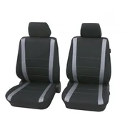Car seat covers Samoa (grey, front)