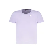 K-WAY T-SHIRT SHORT SLEEVES GIRL PURPLE