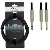 Vtični kabel (stereo – mono – mono) Alpha Audio Pro Line Gewa – različne dolžine