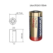 PANASONIC CR123A 3V Litijumska Baterija – Pouzdana Energija za Vaše Uredaje