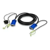 ATEN VanCryst kabel-port prekidač VGA + audio, 3 m - 2L-5203B