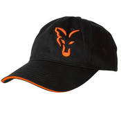 FOX BLACK & ORANGE BASEBALL CAP