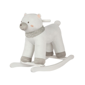 Kikka Boo Plišana igracka White Bear sa klackalicom ( KKB40017 )