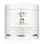 EXCLUSIVE TERAPIS - Maska od Algi za Posvetljivanje Kože sa Biserom, Zlatnim Algama i Kavijarom - 200 g | APIS COSMETICS | Kozmo