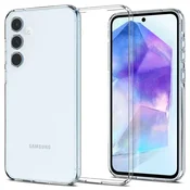 Spigen Ohišje Spigen Liquid Crystal za Samsung Galaxy A55 5G - prozorno