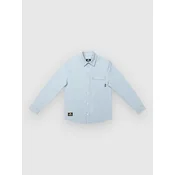 The Dudes Chuckklotplatan Over Chuck Denim Shirt light blue denim