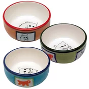 FERPLAST Keramicka zdjelica Hamster Bowl s motivom O: 10,2xh3,7cm -0,18L