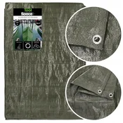 shumee Ponjava 4x8 zaščitna zelena debela 90g močna vodoodporna 100% UV +++