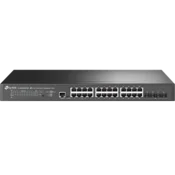 TP-LINK Switch 24x2,5 Gbps + 4x10GE SFP+, upravljani, sloj 2, za montažu u rack, SG3428XPP-M2