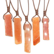 Ogrlica Colorful Stone - Narancasta KP28559