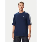 adidas T-shirt Adicolor 3-Stripes Oversized Tee KS7414 Tamnoplava Oversize