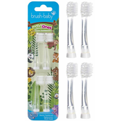 Brush Baby WildOnes Brush Heads nadomestne glave 4 kos