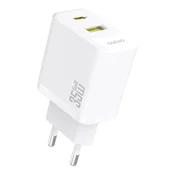 DUDAO A27 MaxC USB-C USB-A GaN 35W zidni punjac - bijeli
