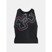 Under Armour Majica Motion Branded Crop Tank-BLK L