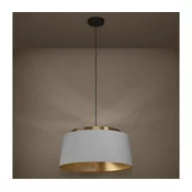 Eglo 390173 - Lestenec na vrvici ALMERIMAR 3xE27/40W/230V siva/zlata