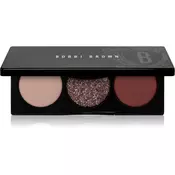 Bobbi Brown Essential Eye Shadow Trios paleta senčil za oči za popoln videz odtenek Smokey Plum 4,4 g