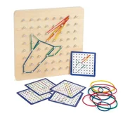 Small foot majhna noga Lesena deska Geoboard
