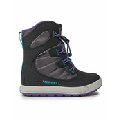 Merrell SNOW BANK 4.0 WP, dječje buce, crna MK167148