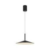 Globo 15635S - LED luster na sajli LAMPONE LED/18W/230V 4000K crna