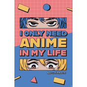 Maxi poster GB eye Adult: Humor - All I need is Anime