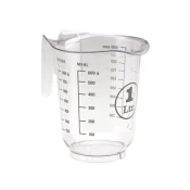 Merilni vrč z ročajem 1l / pvc