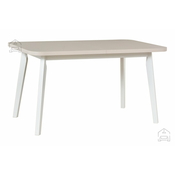 Raztegljiva jedilna miza Oslo 6 - bela/cashmere