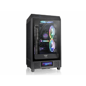 THERMALTAKE Atx škatla Thermaltake The Tower 200 iz kaljenega stekla Usb 3.2 črna, (21408141)