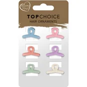 TOP CHOICE - Šnalice za kosu 20636 (6 pcs)