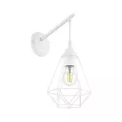 Eglo 79084 - Zidno svetilo BYRON 1xE27/60W/230V belo