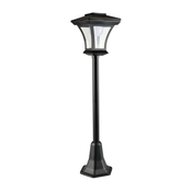 LED solarna lampa TIRANA LED/1,6W/1,2V 600 mAh IP44 crna