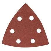 Brusni papir Delta Velcro 93 x 93 mm P120, 5 kosov, s 6 luknjami