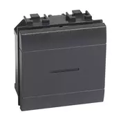 AXIAL SKLOPKA OBIČNA 1P 10A 2M ANTRACIT L4051M2N