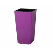 eoshop Pokrov za cvetlični lonec ELIZA plastika svetleča 20x20x36cm