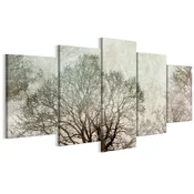 shumee Slika na italijanskem platnu 100 x 50 cm pentaptih - klasični slog - narava Slika na italijanskem platnu 200 x 100 cm pentaptih - klasični slog - narava