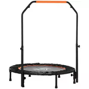 Homestar Trampolin za fitnes 102x102x99 cm Črna