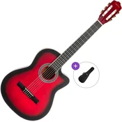Pasadena PCC-10 Basic SET 4/4 Red Burst Klasična kitara